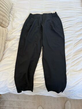 Travis Mathew Black Relaxed Ponte Jogger Pants